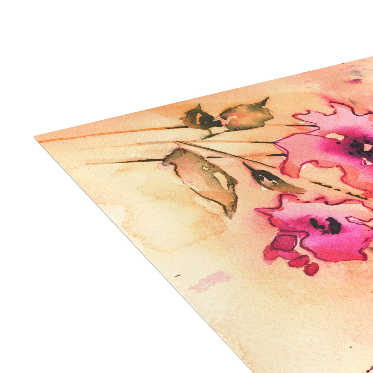 In Season - Watercolor Floral-Postcard Bundles (envelopes included)
