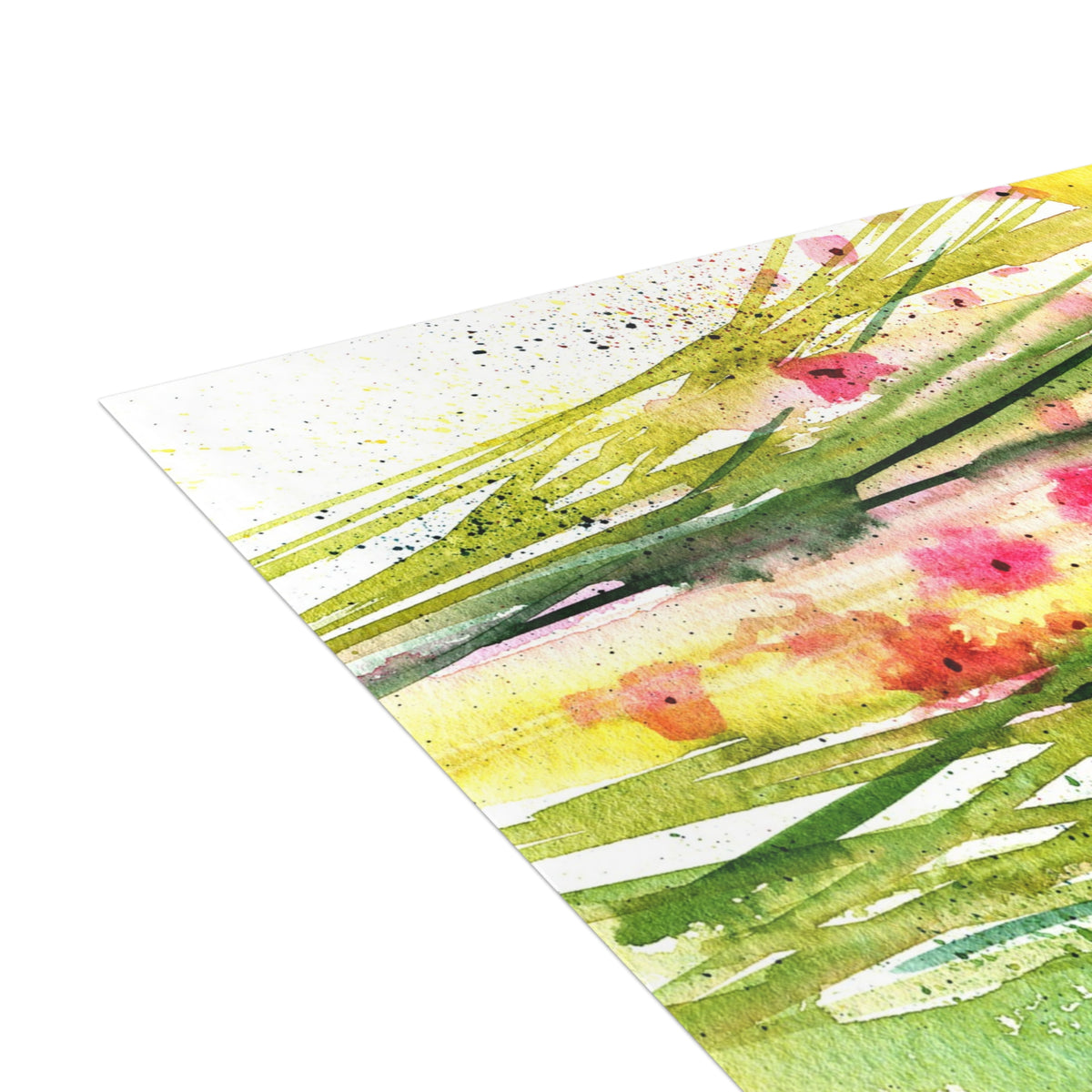 Spring Colors - Watercolor Floral-Postcard Bundles (envelopes included)