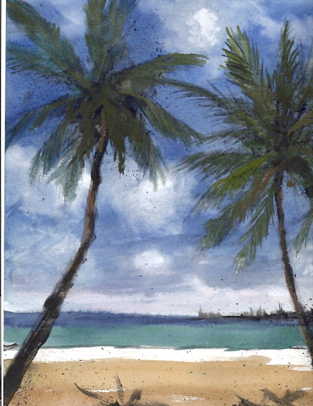 Pair of Palms