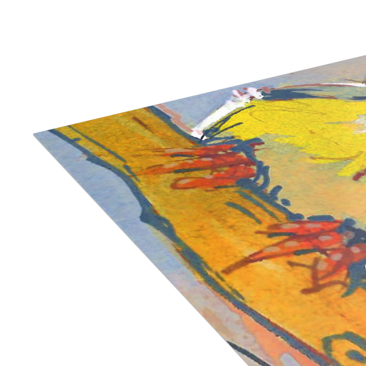 Yellow Hat-Postcard Bundles (envelopes included)