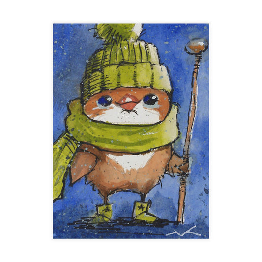Green Scarf-Postcard Bundles (envelopes included)