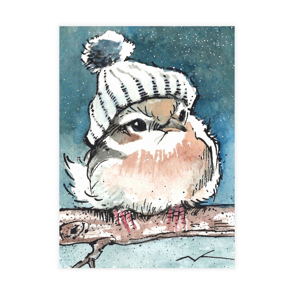 Cute Hat-Postcard Bundles (envelopes included)
