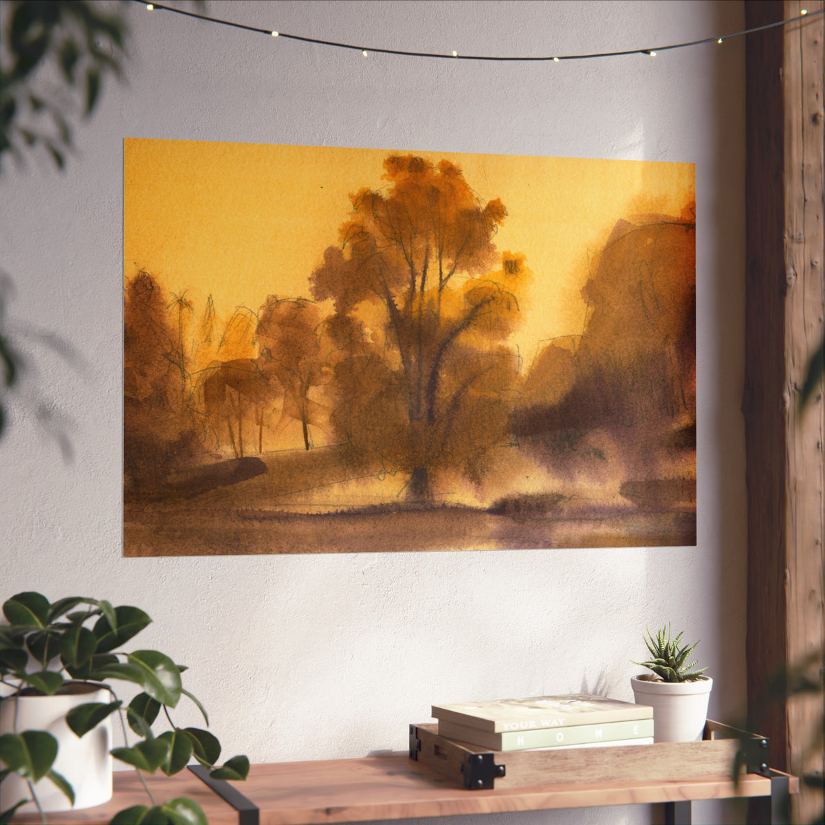 Sunlit Meadow Fine Art Poster