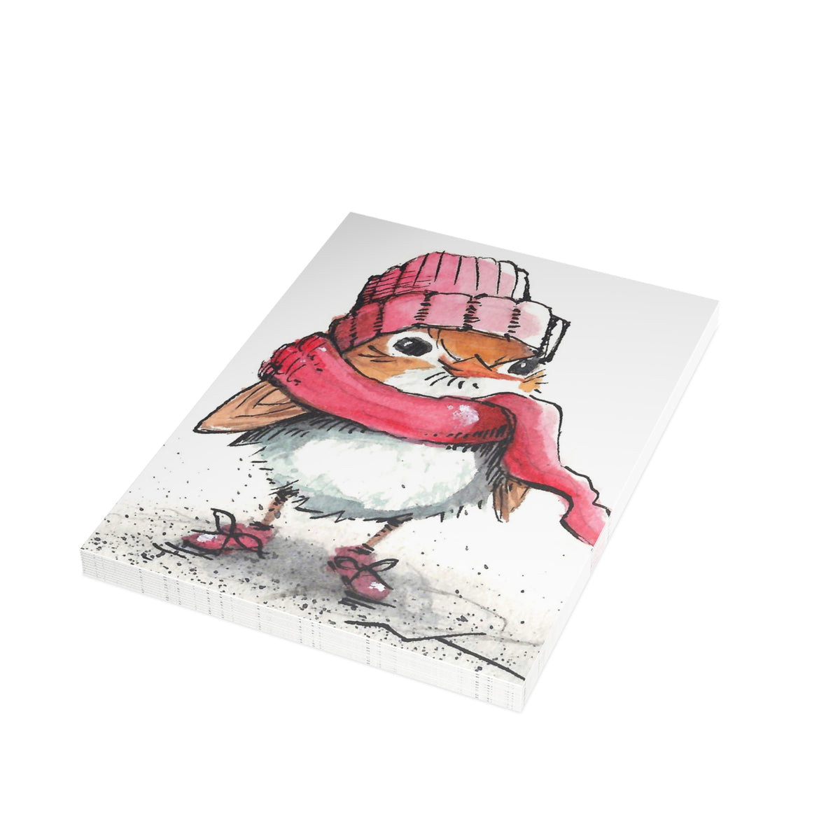 Red Scarf-Postcard Bundles (envelopes included)