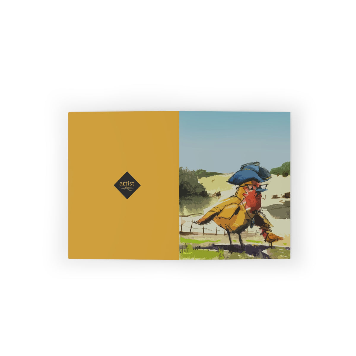 Bird & Chick Greeting Cards — Whimsical Farmhouse Note Cards