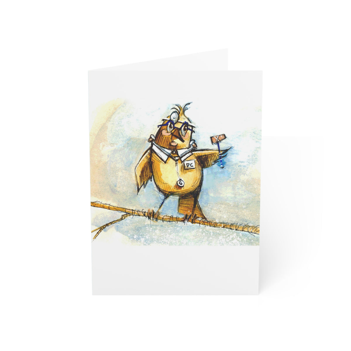 Bird Doctor Greeting Cards - (Pack of 1/10/30/50)