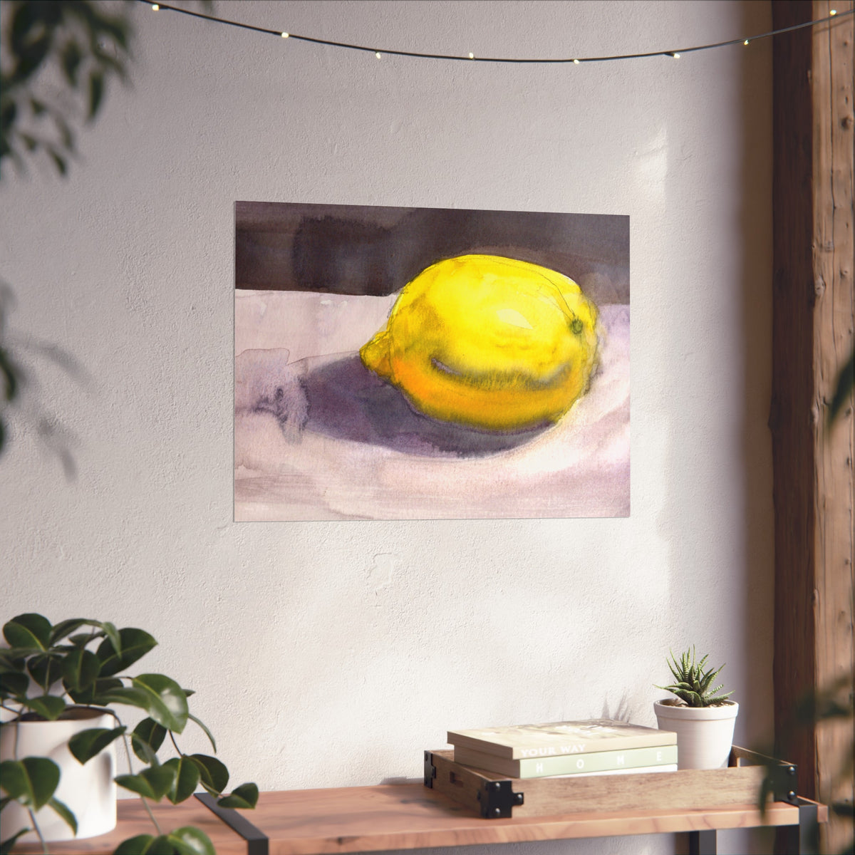 Lemon Still Life Fine Art Poster