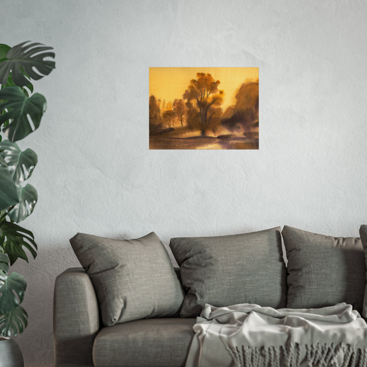 Sunlit Meadow Fine Art Poster