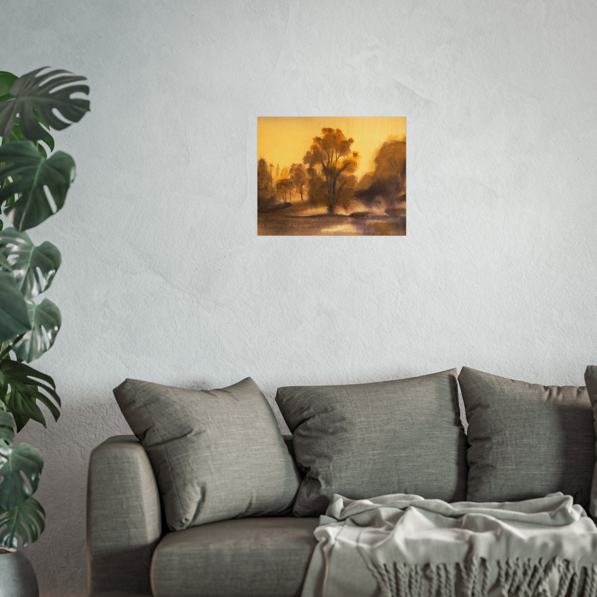 Sunlit Meadow Fine Art Poster