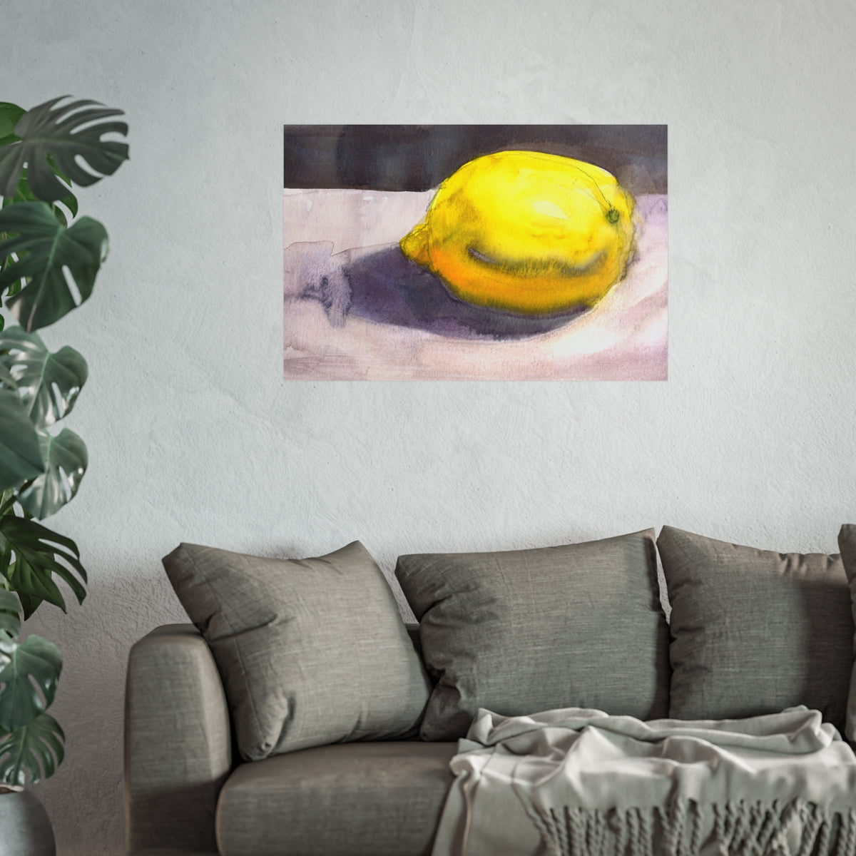 Lemon Still Life Fine Art Poster
