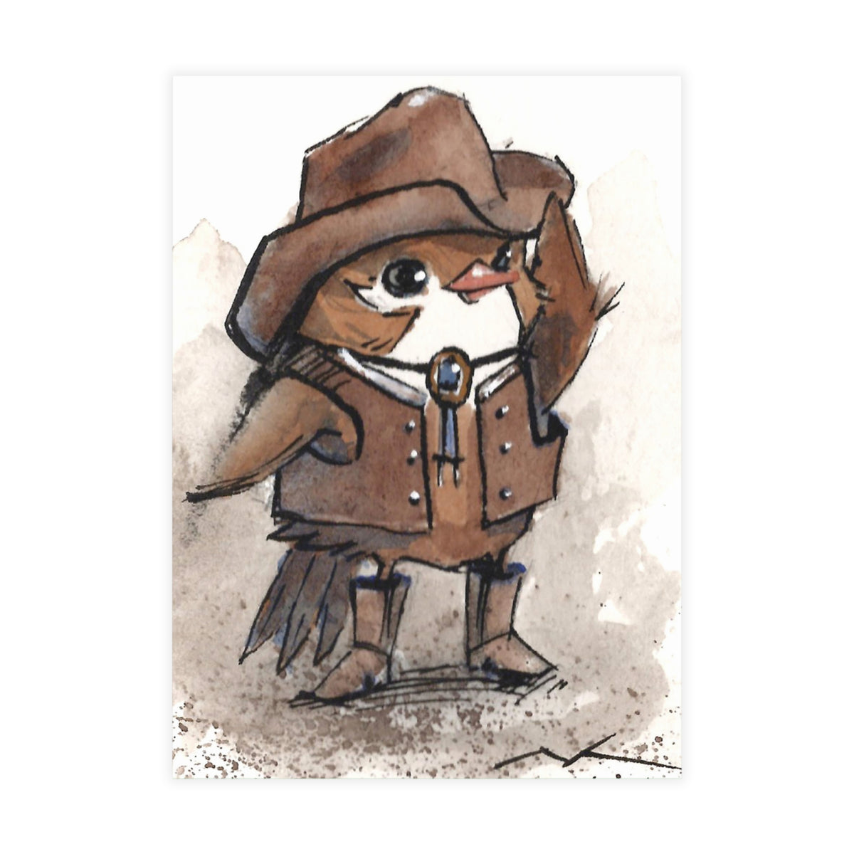 Howdy Friend-Postcard Bundles (envelopes included)