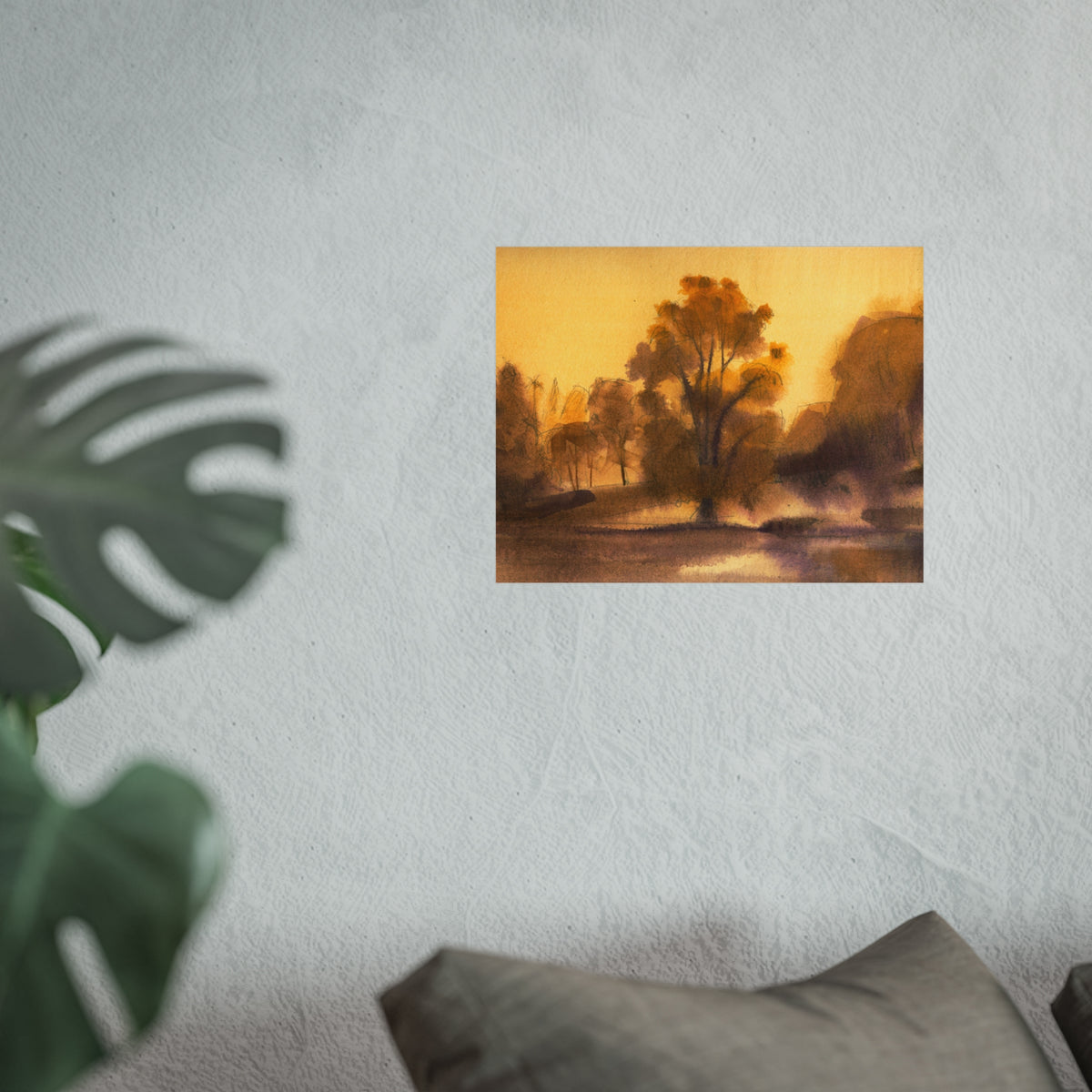 Sunlit Meadow Fine Art Poster