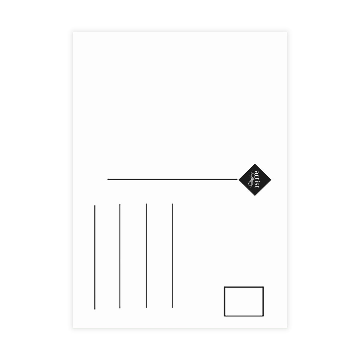 Black Charm-Cute Cat-Postcard Bundles (envelopes included)
