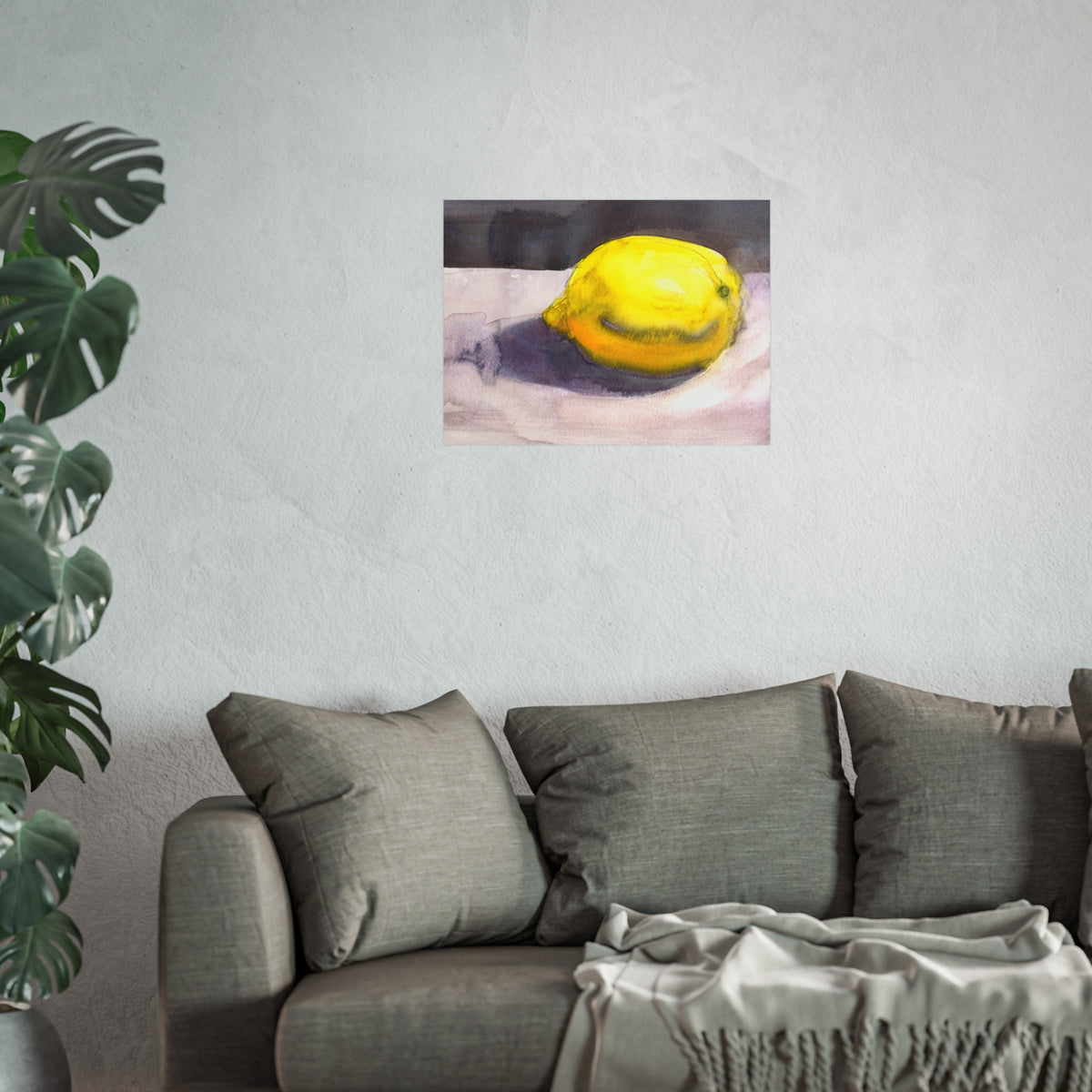Lemon Still Life Fine Art Poster