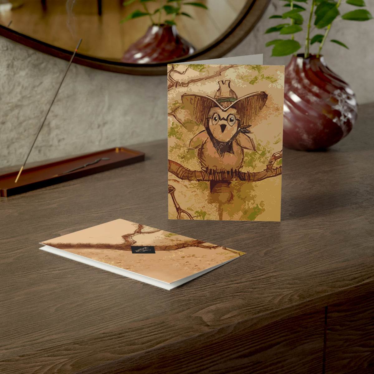 Ten Gallon Hat Greeting Cards — Blank Nature Note Cards (Pack of 1, 10, 30, 50)
