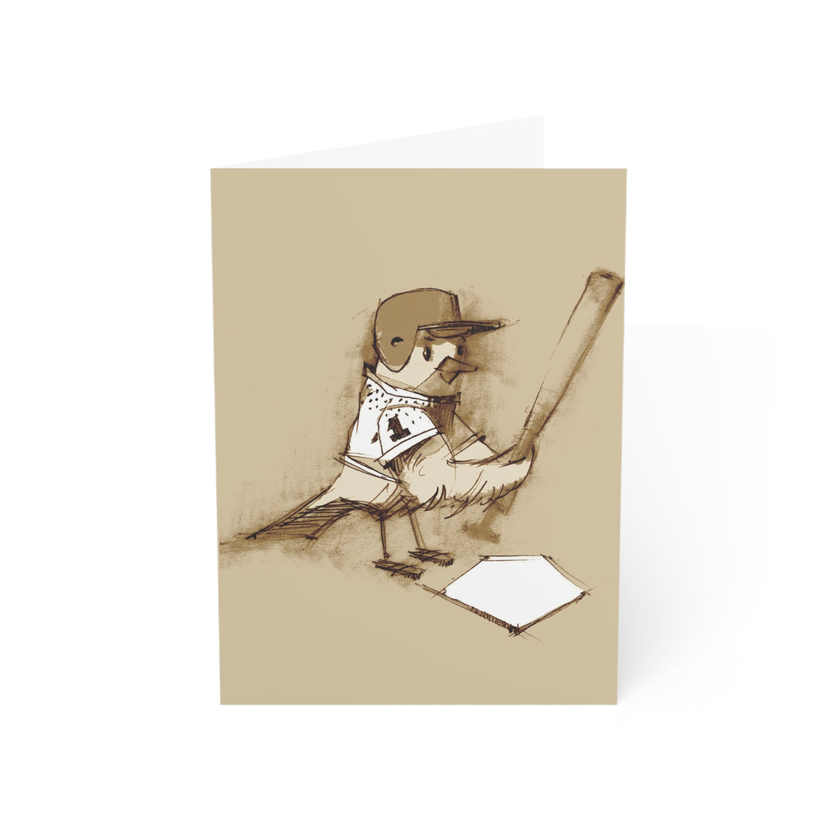 Copy of Gothic Owl Candle Greeting Card — Dark Cozy Halloween/Autumn Note Card (1, 10, 30, 50 pcs)