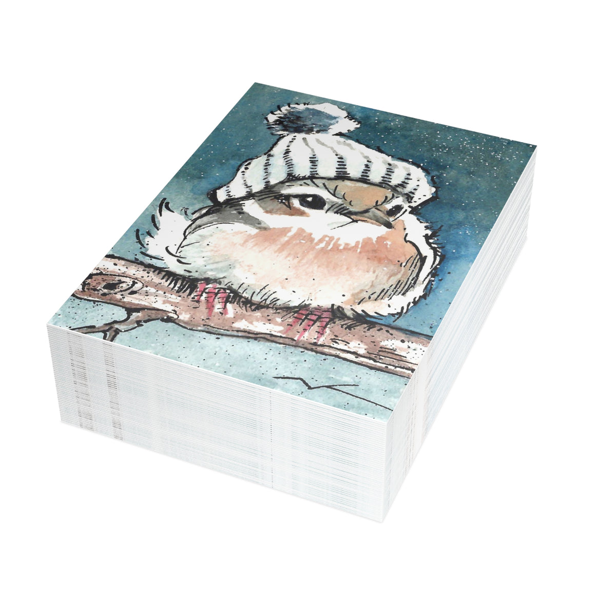 Cute Hat-Postcard Bundles (envelopes included)