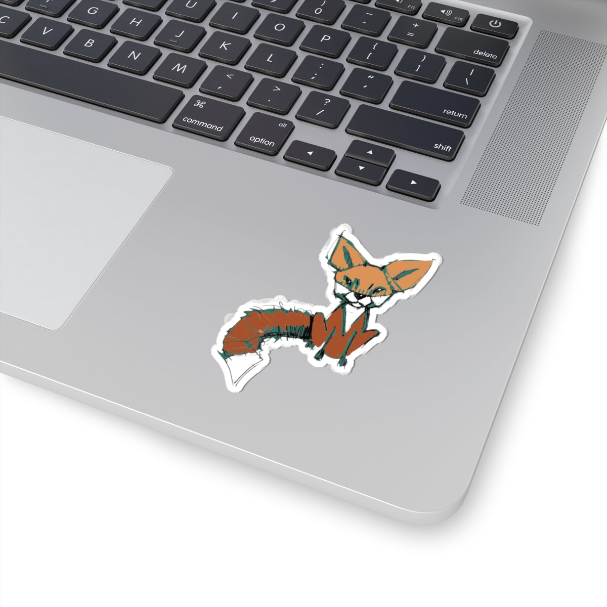 Cute Fox Kiss-Cut Sticker