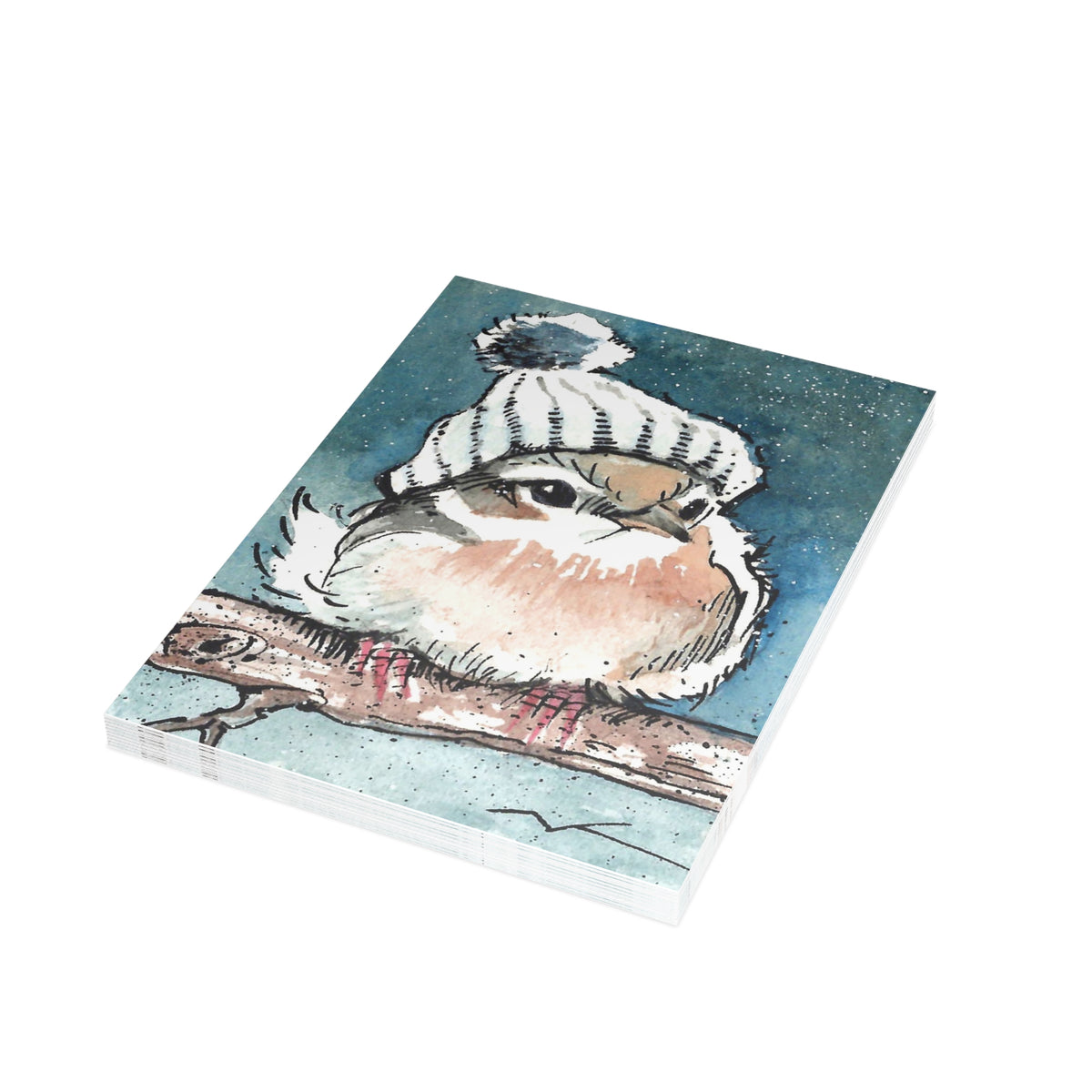 Cute Hat-Postcard Bundles (envelopes included)