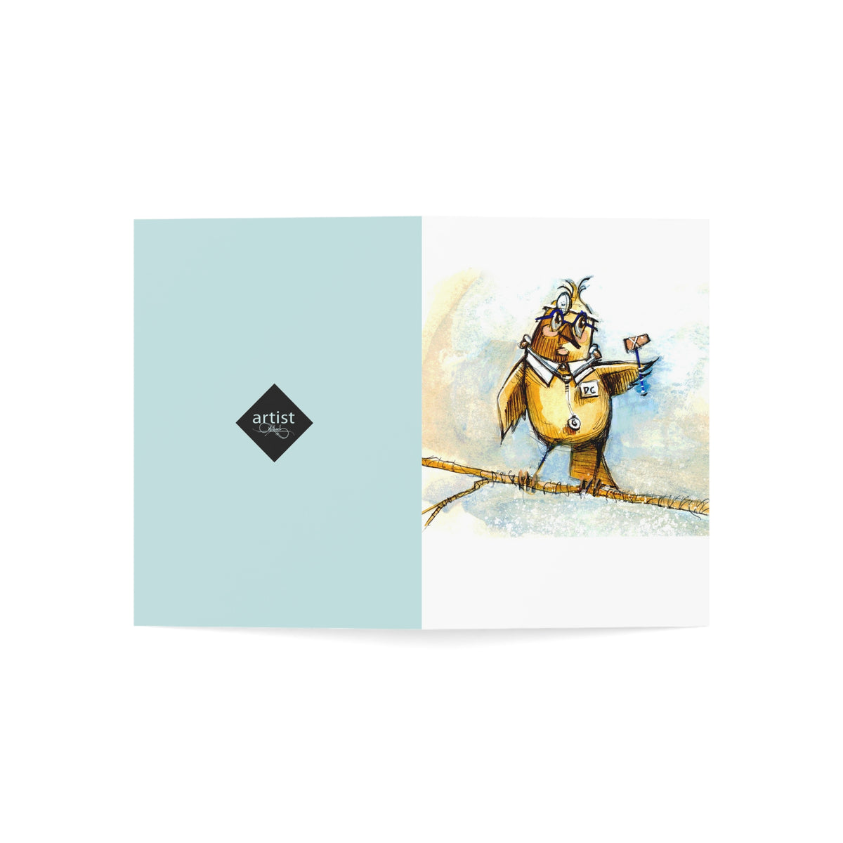 Bird Doctor Greeting Cards - (Pack of 1/10/30/50)