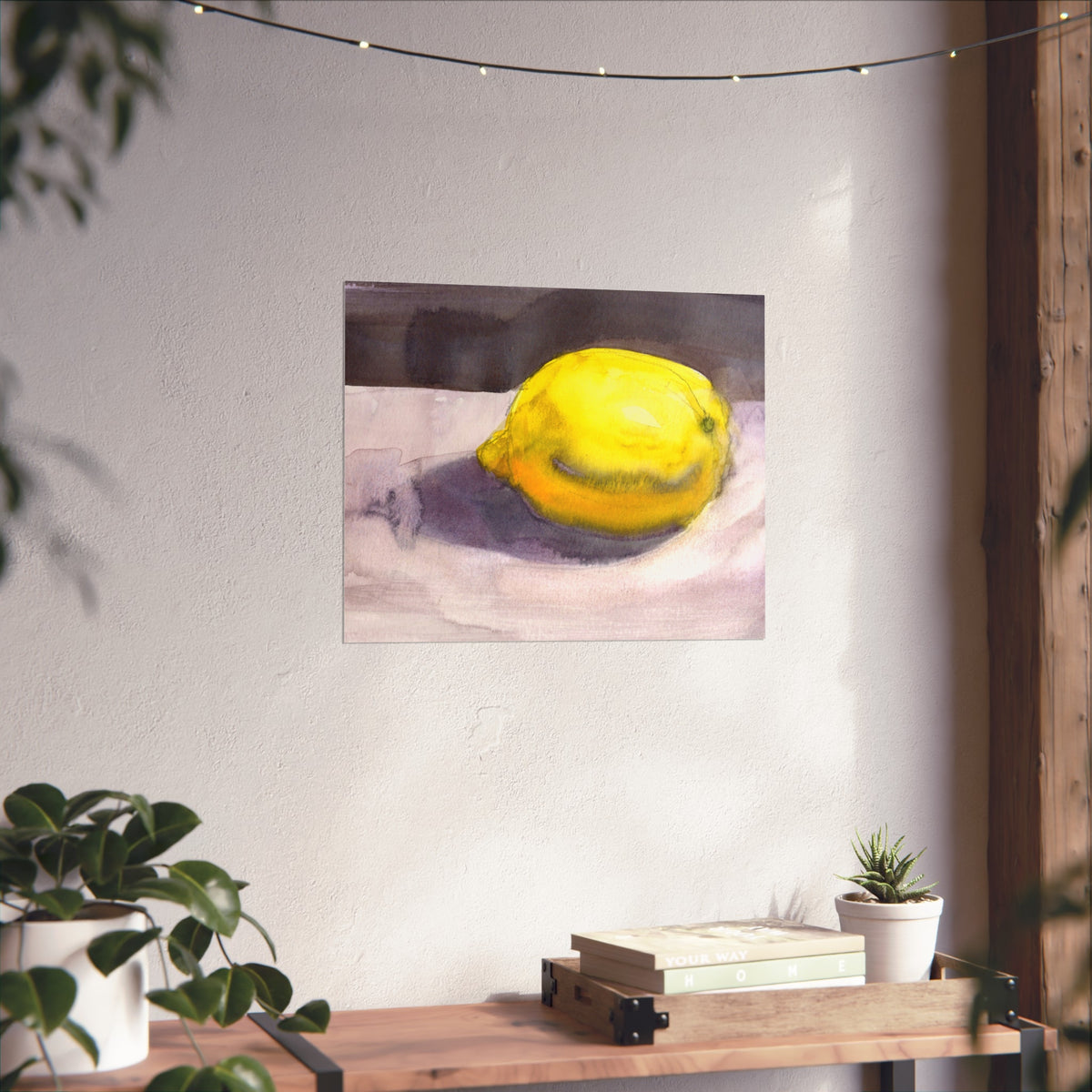 Lemon Still Life Fine Art Poster