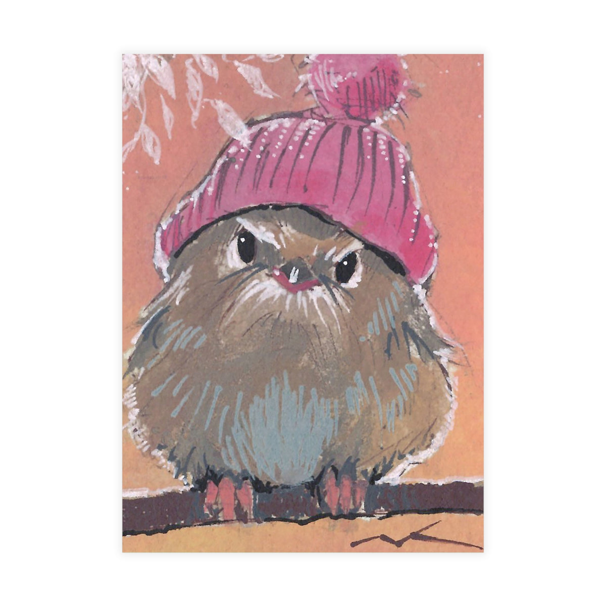 Pink Hat-Postcard Bundles (envelopes included)