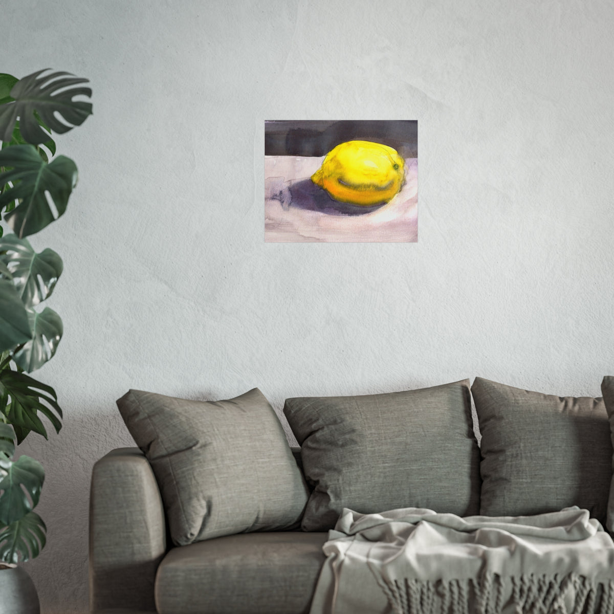 Lemon Still Life Fine Art Poster