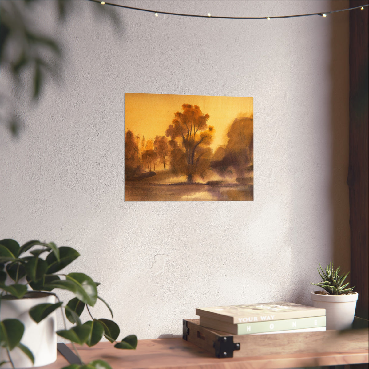 Sunlit Meadow Fine Art Poster
