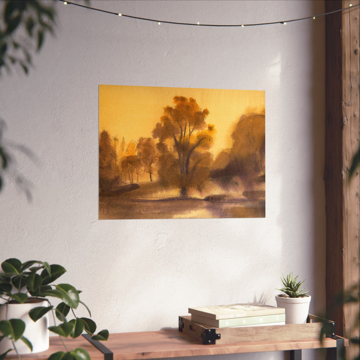 Sunlit Meadow Fine Art Poster