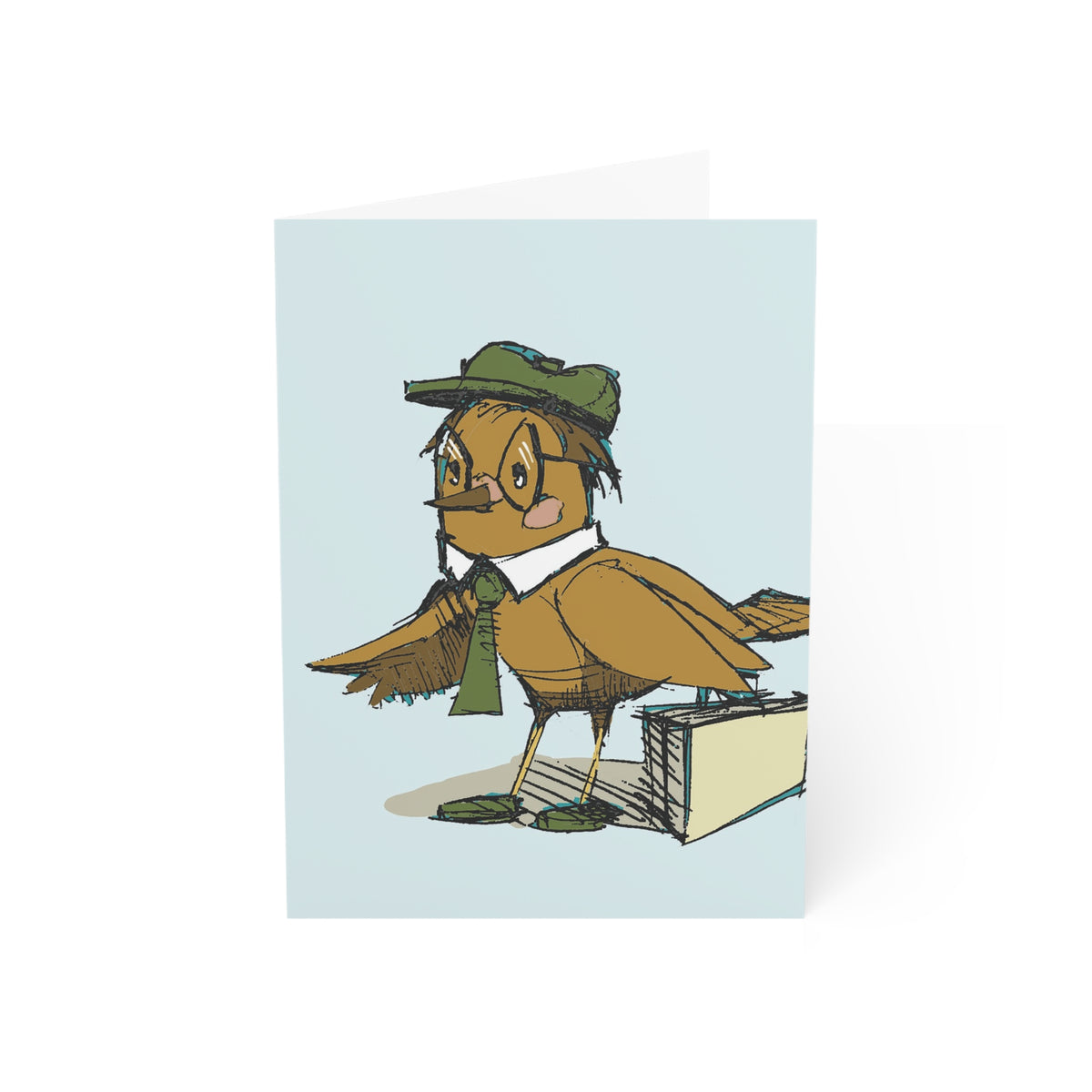 Copy of Lover Bird Greeting Card –Pack of 1/10/30/50