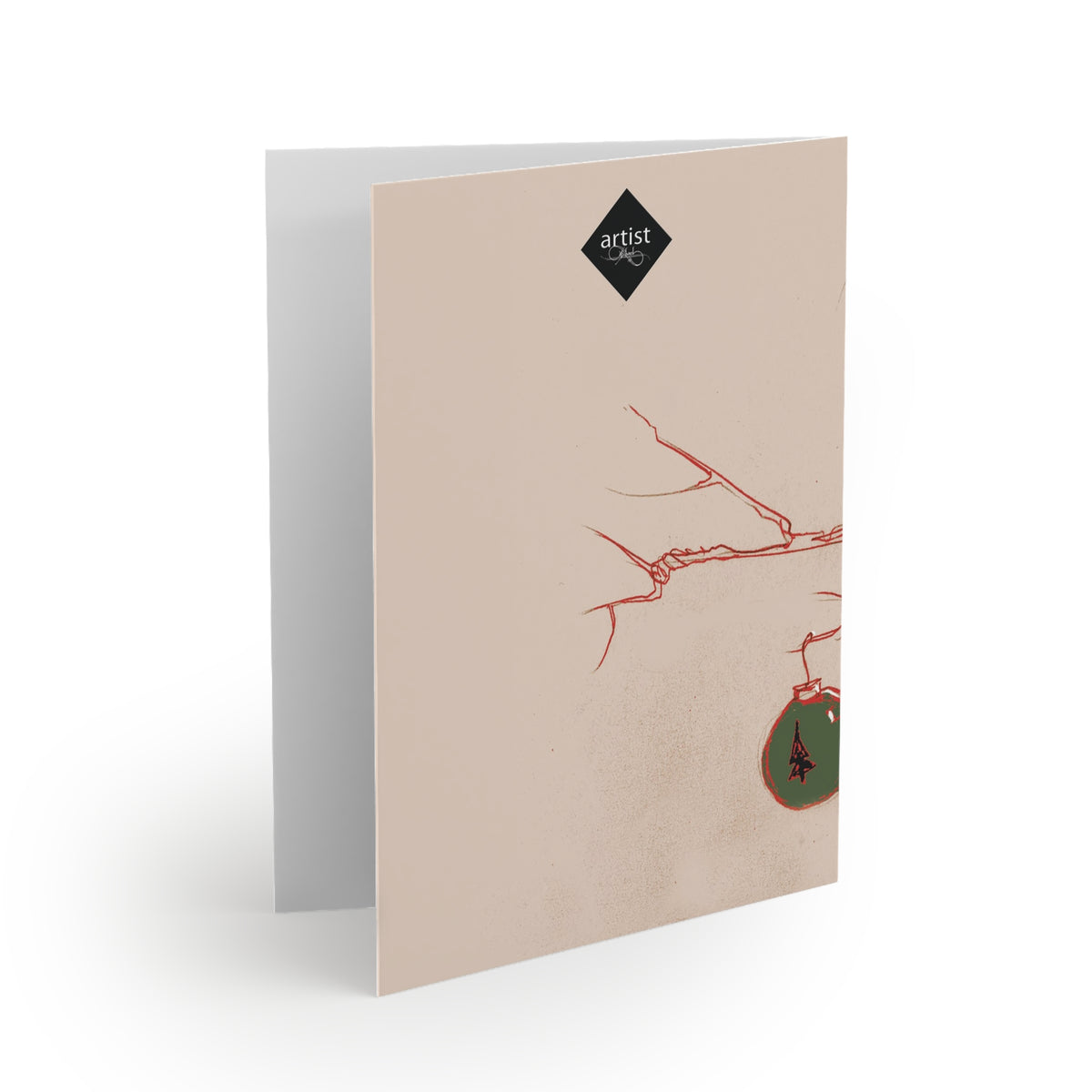 Holiday Penguin Greeting Cards — Christmas Card Set