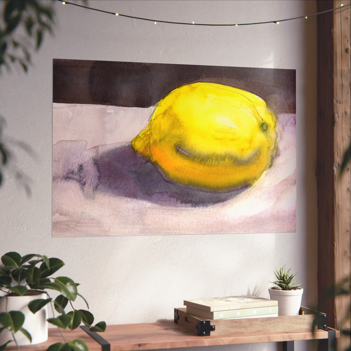 Lemon Still Life Fine Art Poster