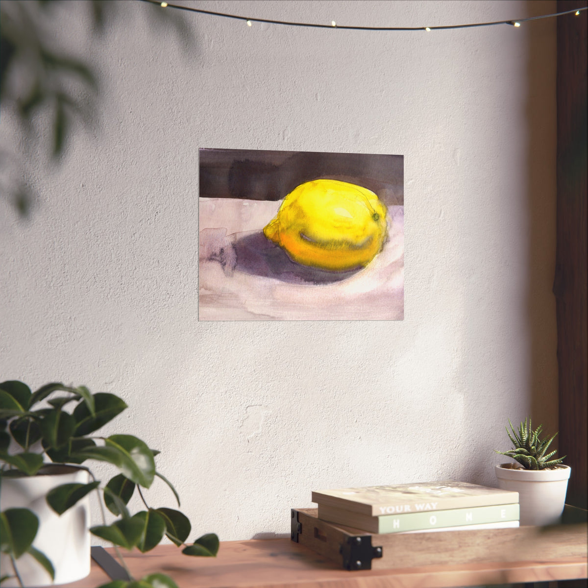 Lemon Still Life Fine Art Poster