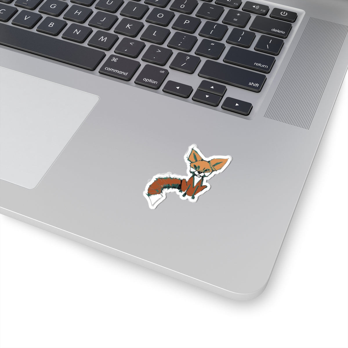 Cute Fox Kiss-Cut Sticker