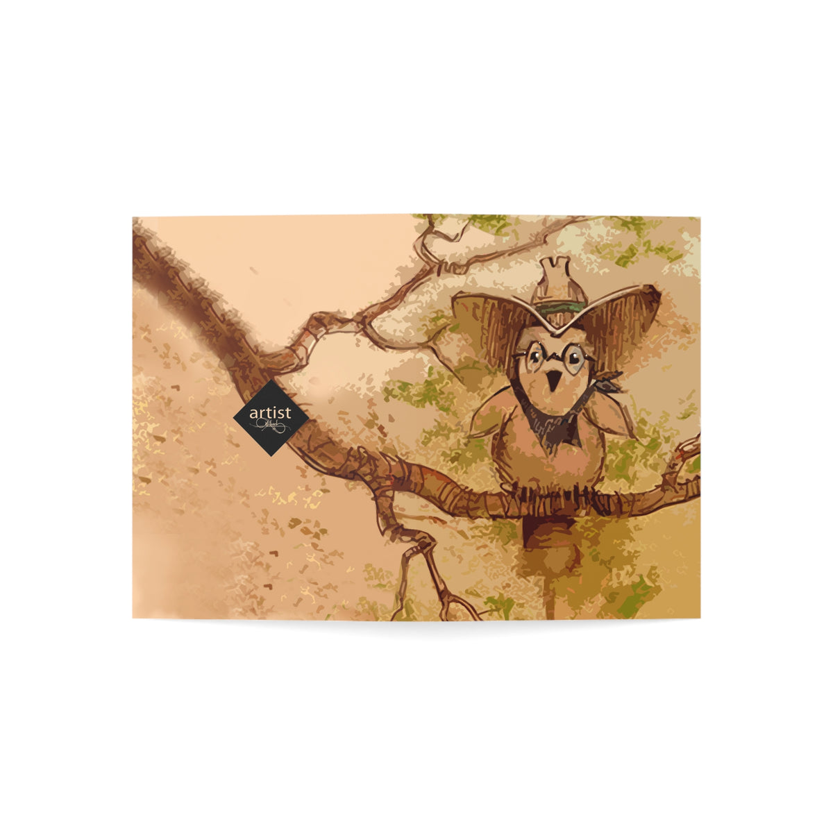 Ten Gallon Hat Greeting Cards — Blank Nature Note Cards (Pack of 1, 10, 30, 50)