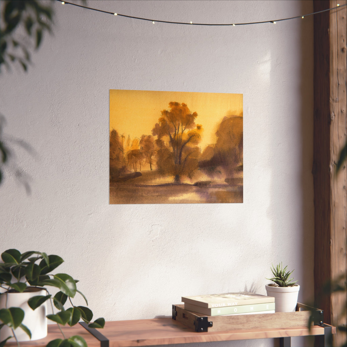 Sunlit Meadow Fine Art Poster