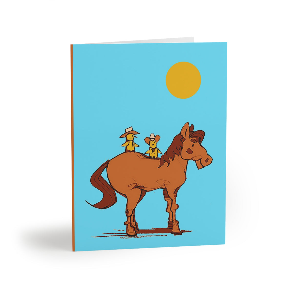 Whimsical Horse Riding Greeting Cards – Western Birthday & Everyday Notes