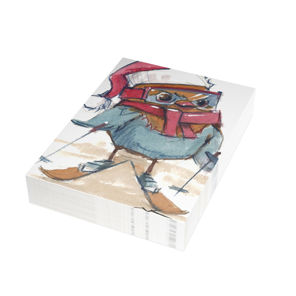 Skiing-Postcard Bundles (envelopes included)