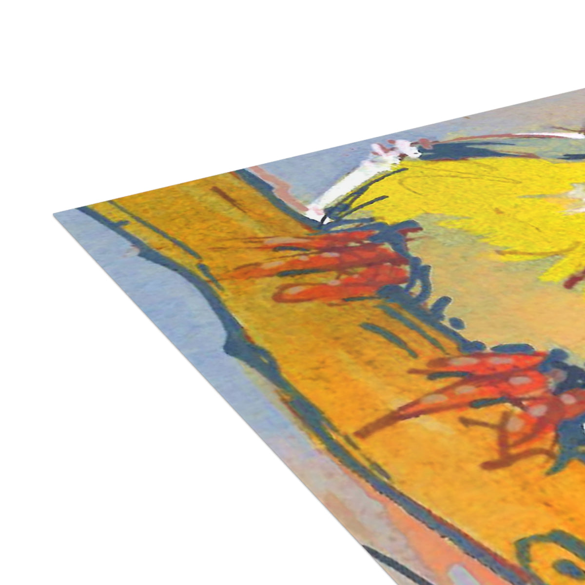 Yellow Hat-Postcard Bundles (envelopes included)