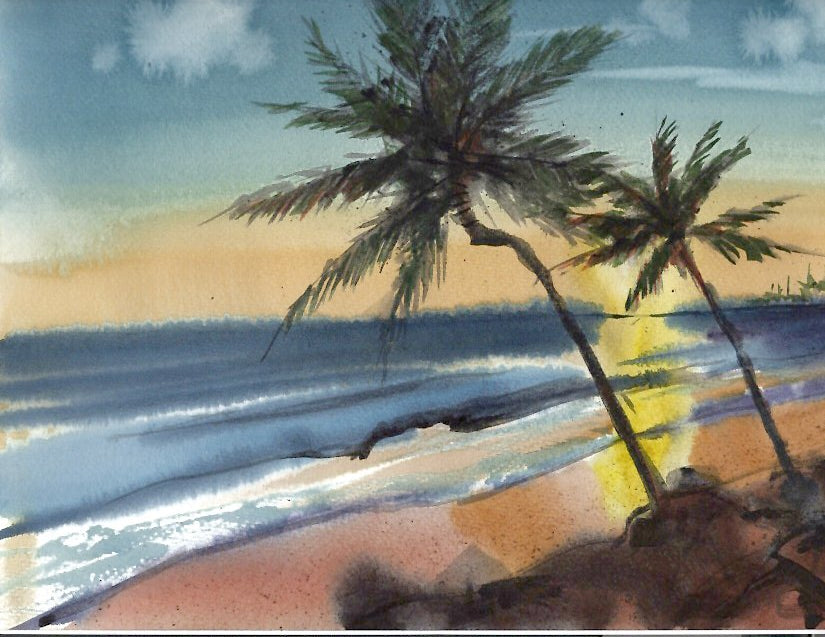 Sunset Palms