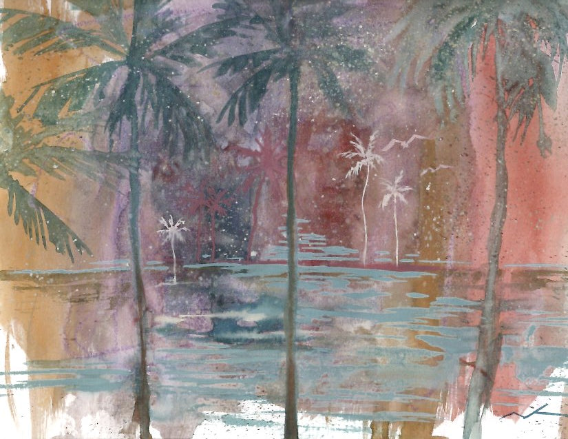 Abstract Palms