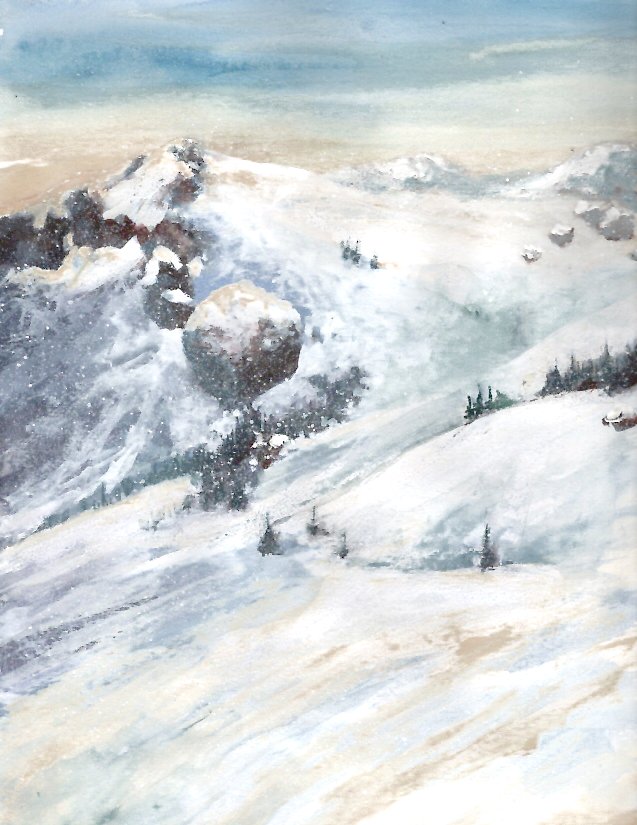 Winter Mountain Crest